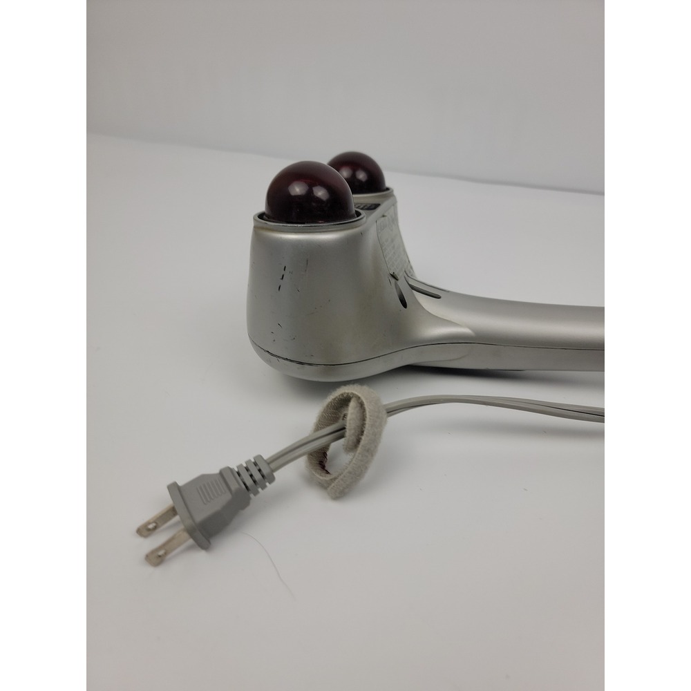 HoMedics PA-MH-1 Compact Percussion Massager with Heat Silver Handheld Corded - Picture 5 of 10